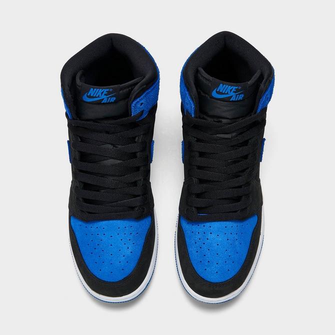 Jordan retro 1 blue and outlet black