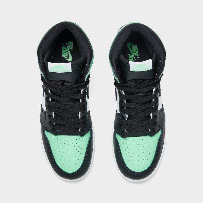 Jordan retro 1 green and black online