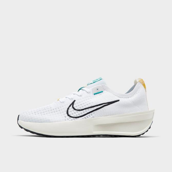 Womens nike free run outlet white black pure platinum