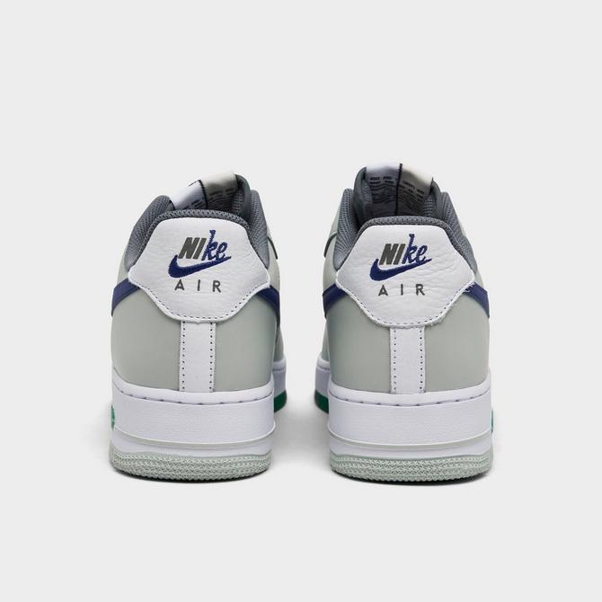 Nike air force 1 low men's white/deep royal clearance blue