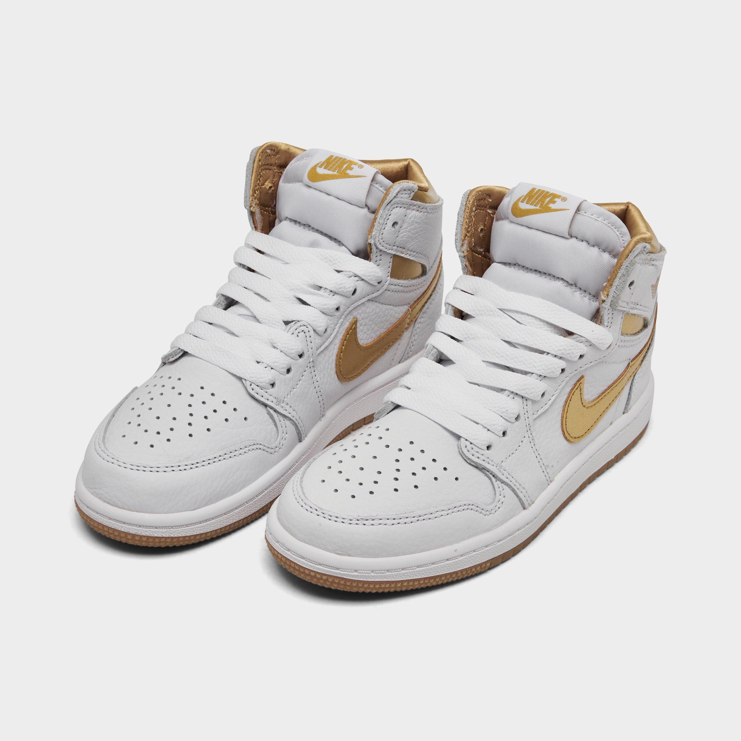 Little Kids' Air Jordan Retro 1 High OG Casual Shoes| JD Sports