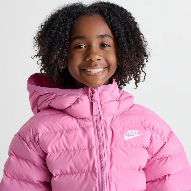 Girls Nike Sportswear Lightweight Synthetic Fill Hooded Jacket JD Sports