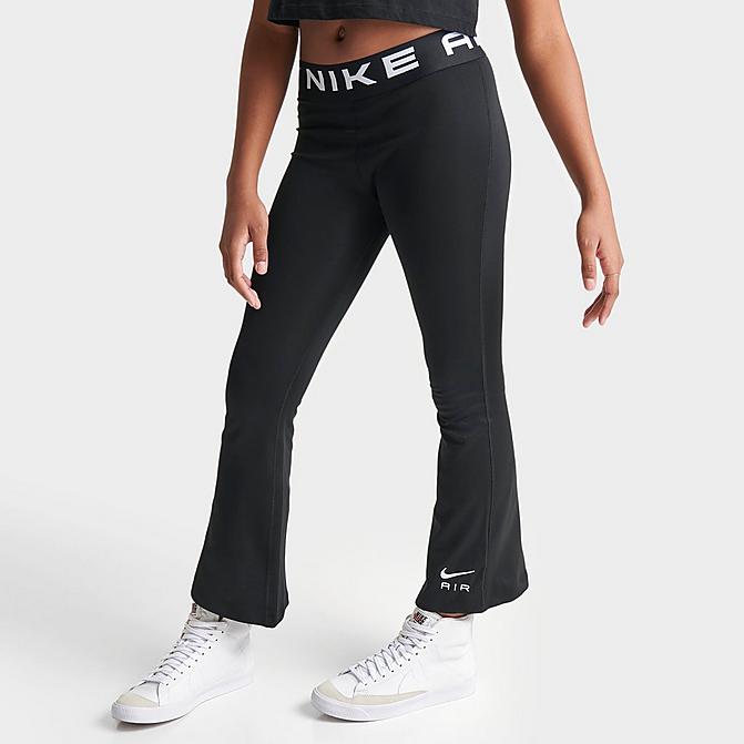 Girls' Nike Air Essential High-Waist Flare Leggings