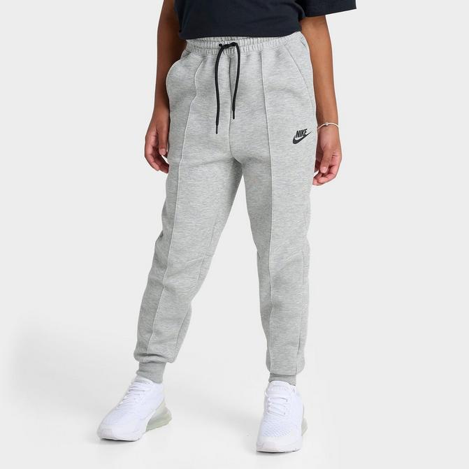 Women's Nike Sportswear Tech Fleece Pants XL Zipper White Black Training  Casual