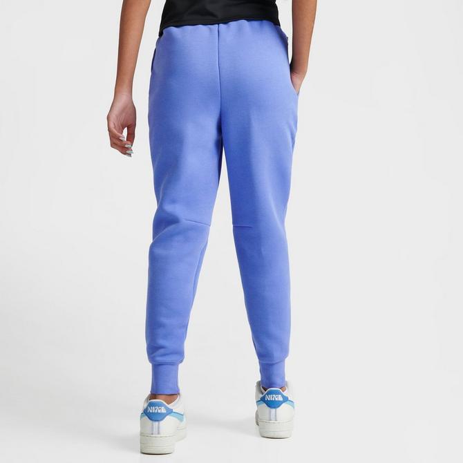 Nike Swoosh Just Do It Track Pants Jogger Trousers Girls Blue CJ7421-433 Lg  NWT