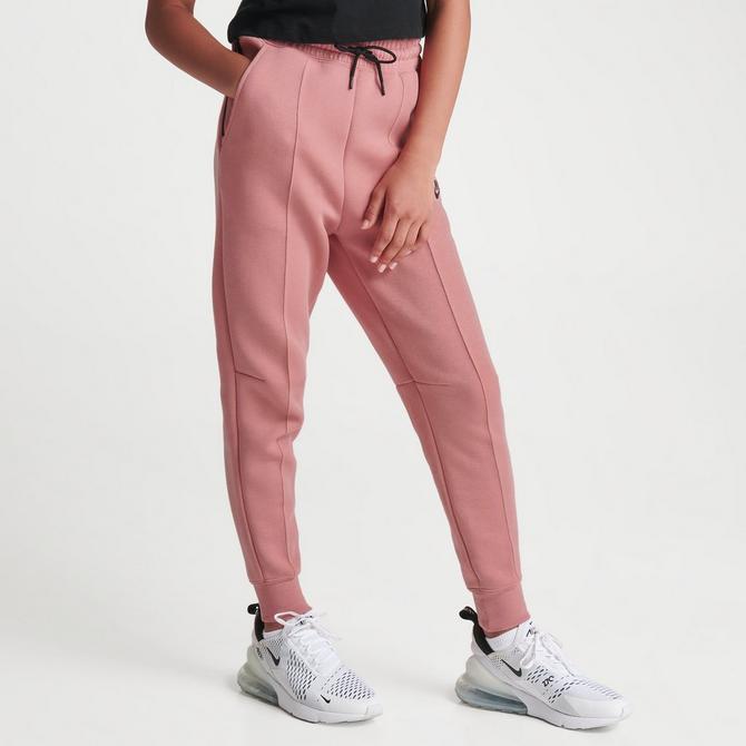 Nike Tech Fleece Jogger White Pink Black 