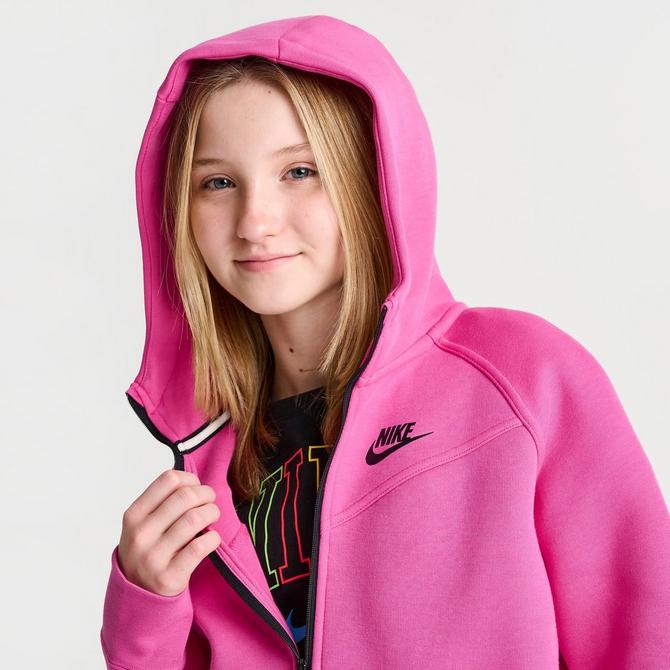 Girls' Nike Sportswear Tech Fleece Full-Zip Hoodie