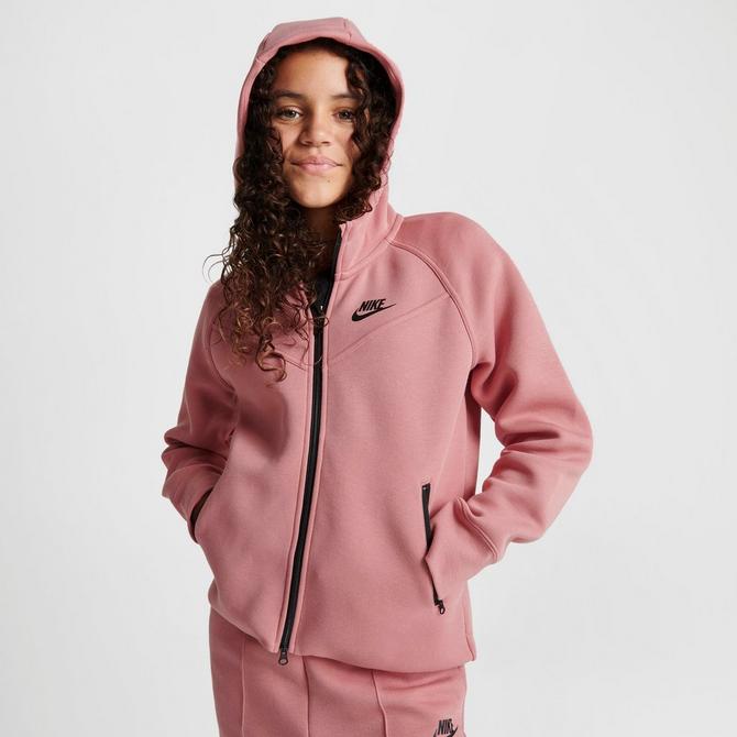 Girls' Toddler Nike Sportswear Tech Fleece Full-Zip Hoodie and Jogger Pants  Set