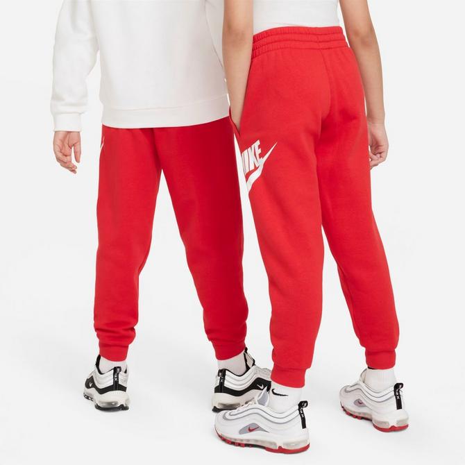 Red nike sweatpants womens online