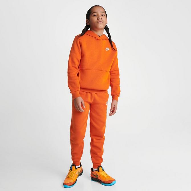 Nike nsw hoodie orange hot sale