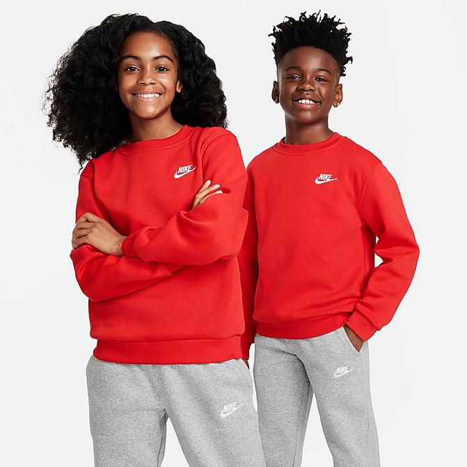 Kids' Nike Sportswear Club Fleece Sweatshirt| JD Sports Kids' Nike Sportswear Club Fleece Sweatshirt| JD Sports