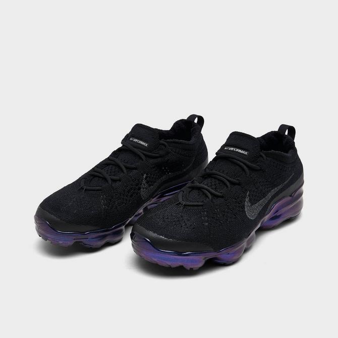 Vapormax purple best sale and black womens