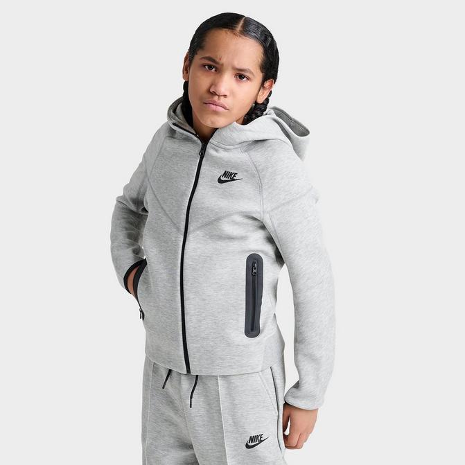 Boys grey nike jacket on sale