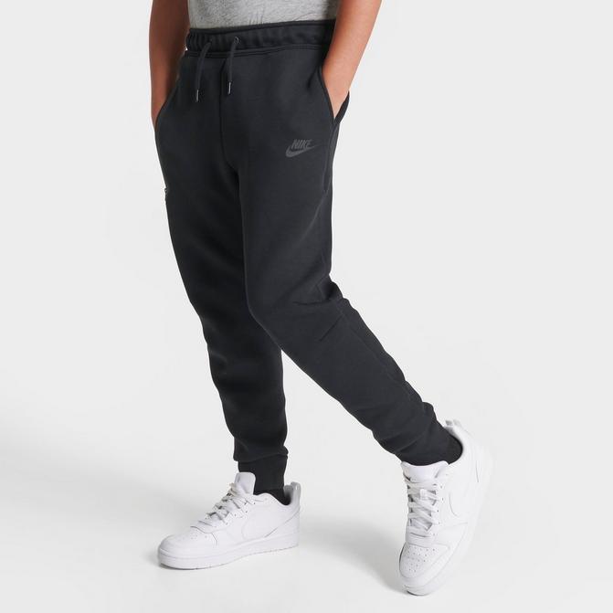 Nike - Nike Navy Blue Zip Leg Track Pants on Designer Wardrobe