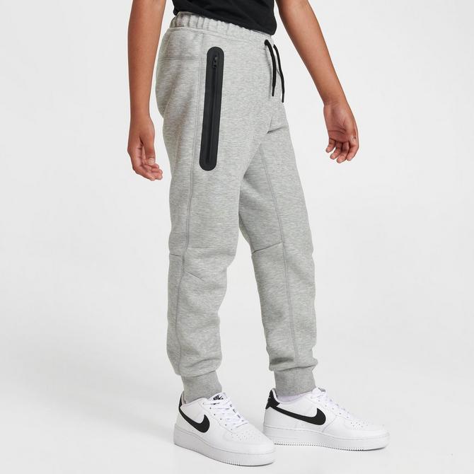 Nike Nike Sweatpants Dark Grey Cotton Baggy Fit White Swoosh