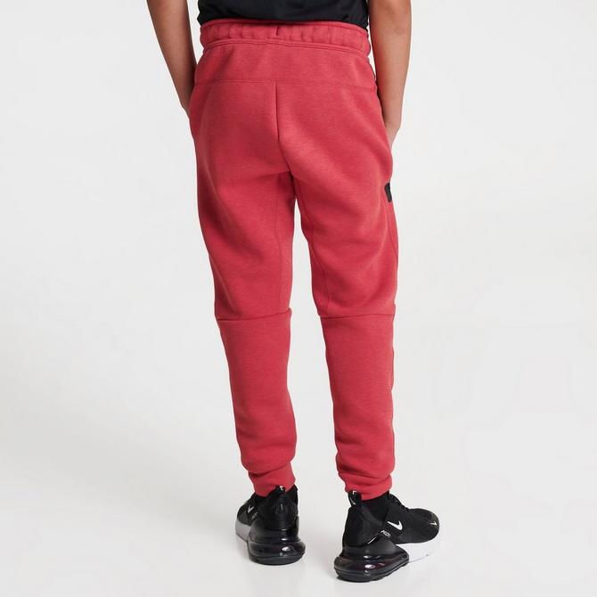 Boys red nike store pants