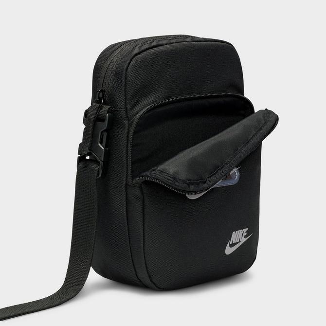 Nike Heritage Crossbody Shoulder Bag - Medium Ash/Medium Ash/Black