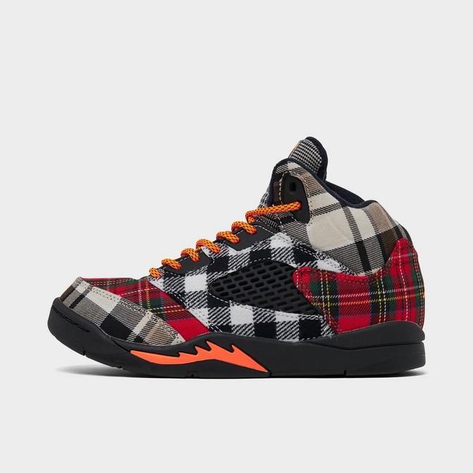 Air Force 1 LV8 Tartan Plaid White Red On Foot Sneaker Review