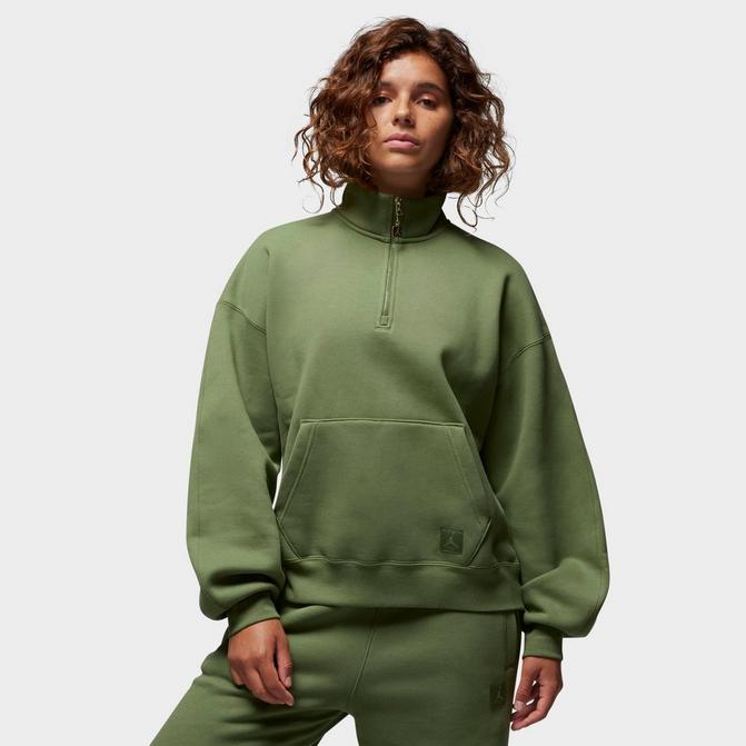 Women's Jordan Flight Fleece Quarter-Zip Top