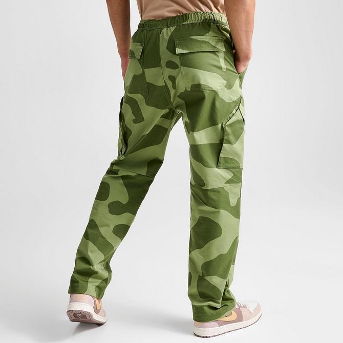 Plus Size Camo Print Side Pocket Cargo Pants Women Print Camouflage Trousers