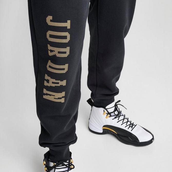 Mens black jordan discount sweatpants