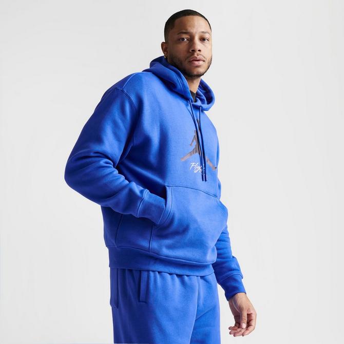 Black and 2024 blue jordan hoodie