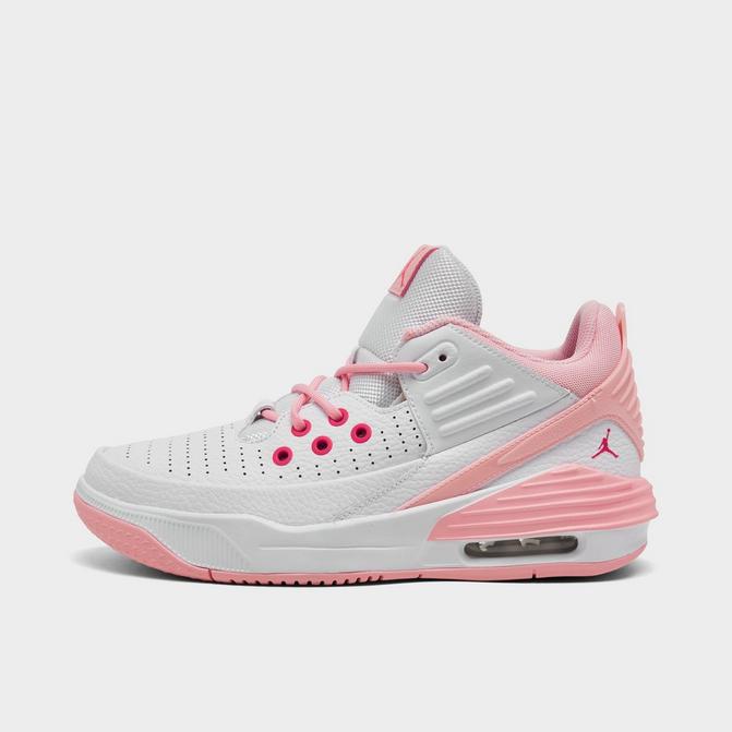 Pink girls basketball on sale shoes