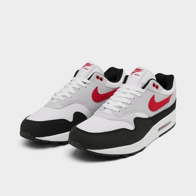 Air max 1 white black hot sale