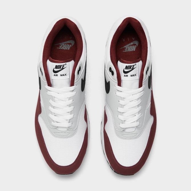 Nike air max 1 outlet essential white team red