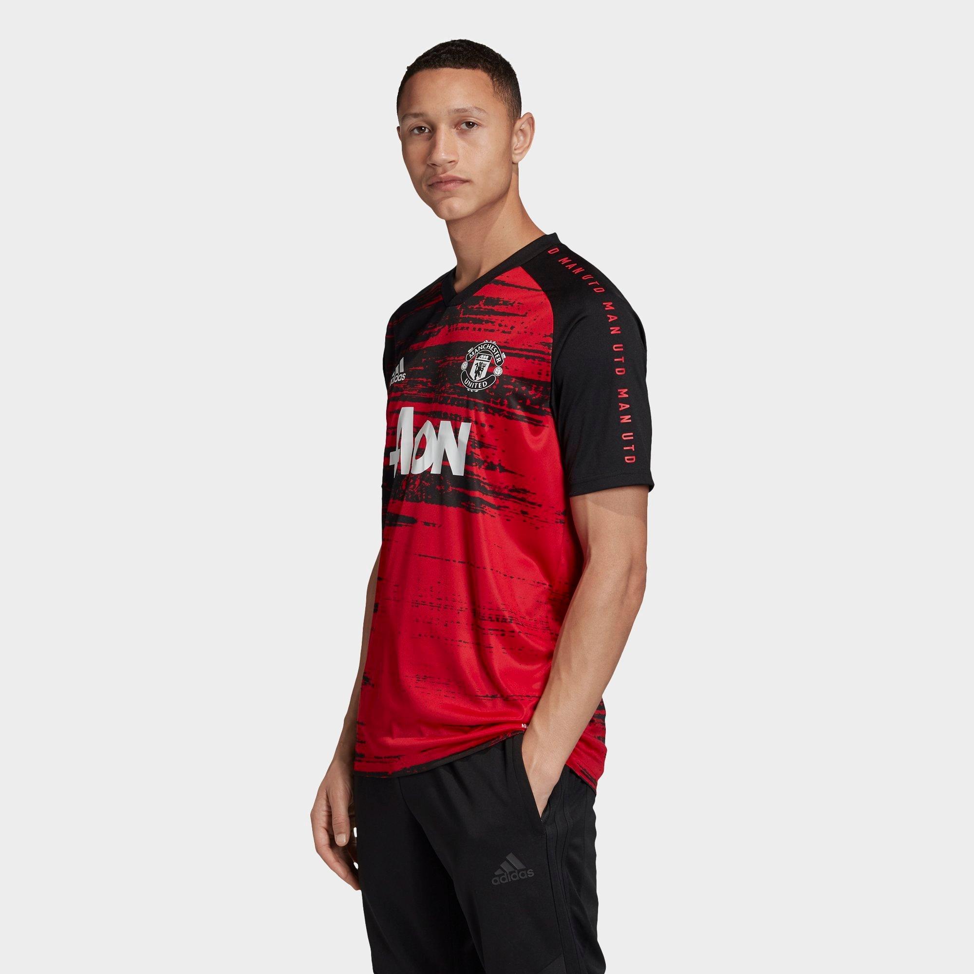 man united pre match jersey