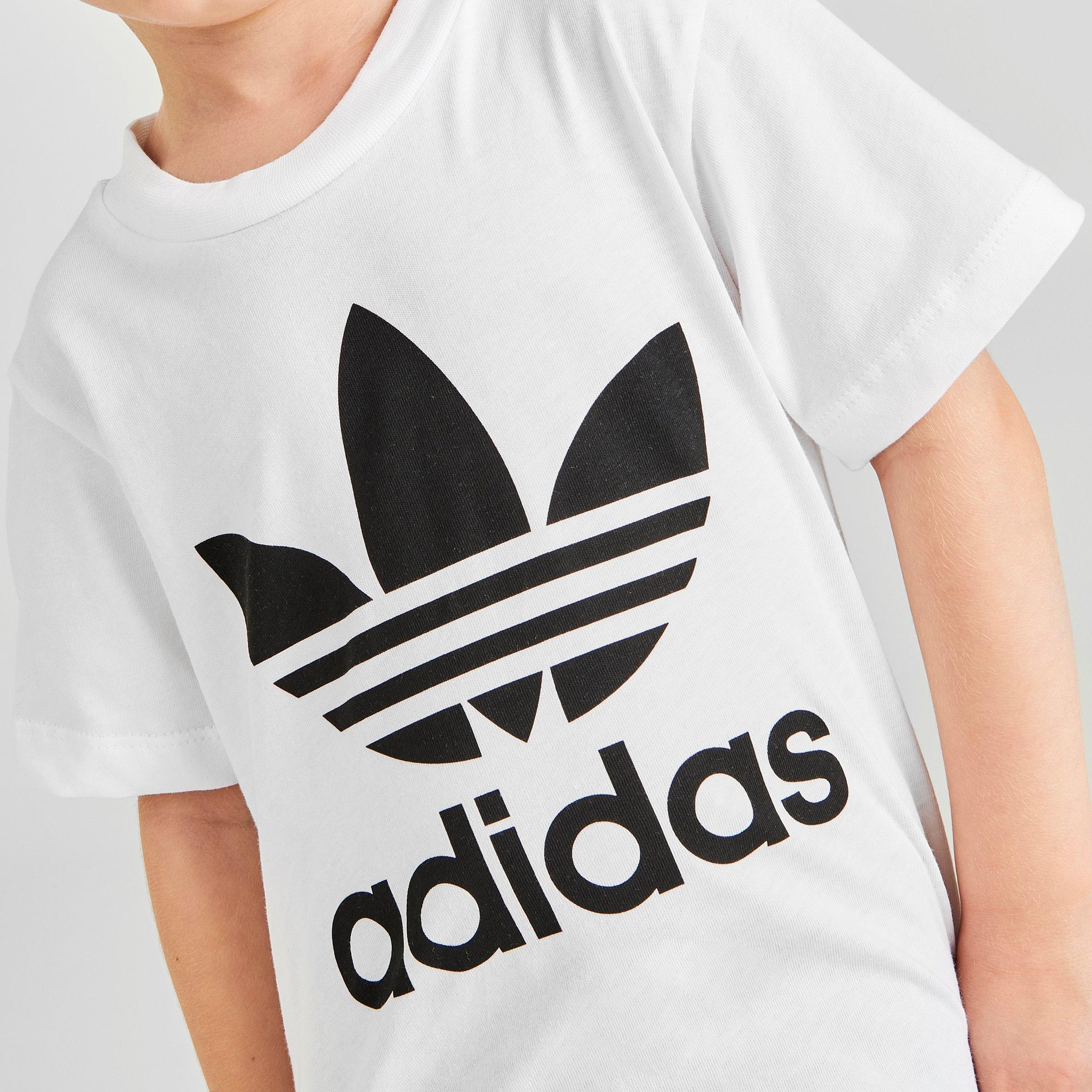 kids adidas shorts and t shirt