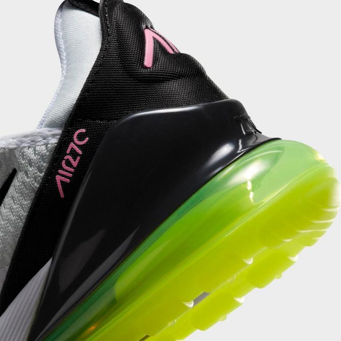 Nike air max 270 outlet lime green and pink