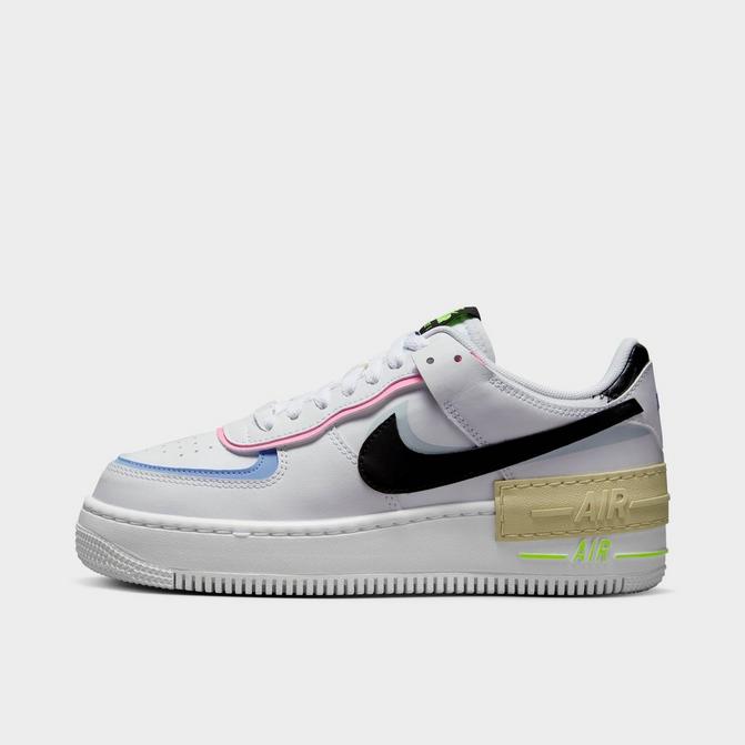 Womens White Air Force 1 Shoes.