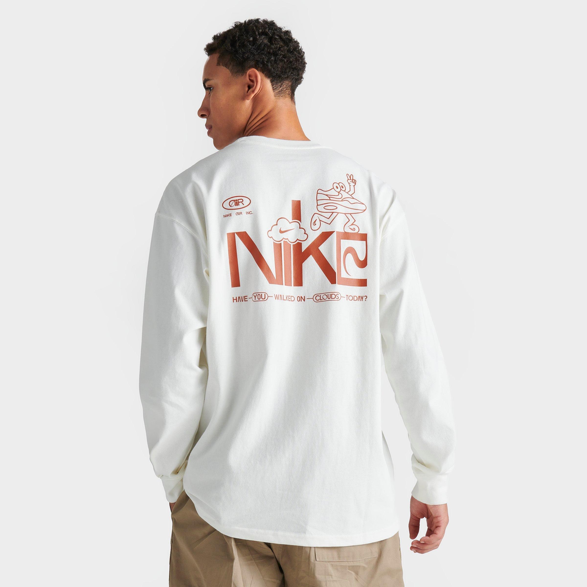 Men's Nike Sportswear Air Clouds Graphic Long-Sleeve T-Shirt | JD Sports
