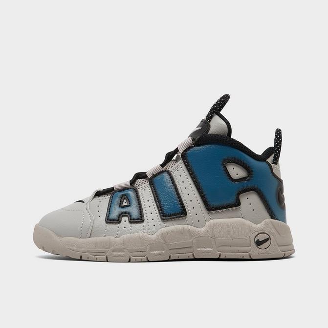 Blue and hotsell grey uptempos