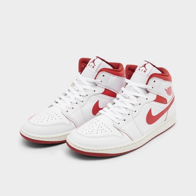 Air jordan 1 sail fashion red