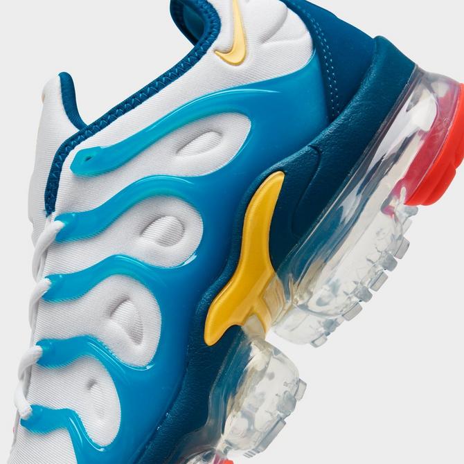 Air vapormax plus blue cheap yellow