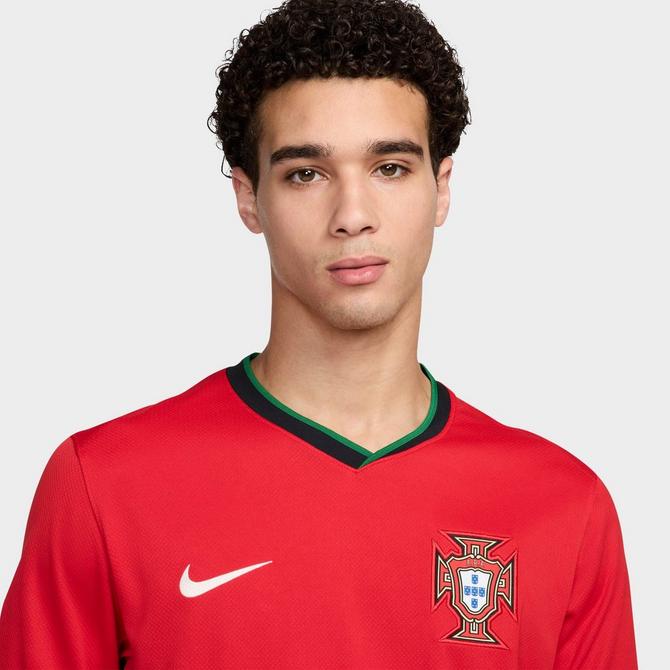 Men's Nike Portugal 2024-25 Stadium Home Dri-FIT Replica Soccer Jersey