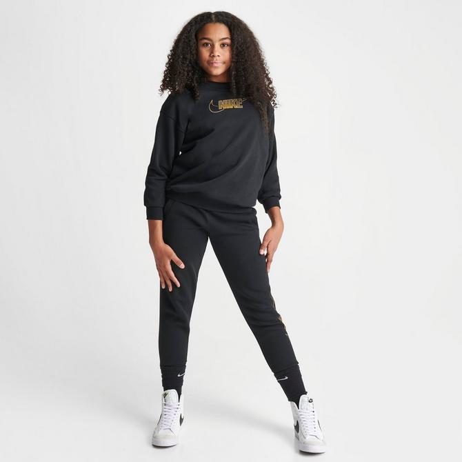 Metallic sales hoodie nike