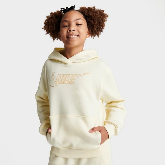 Girls Nike Sportswear Club Fleece Logo Fleece Hoodie