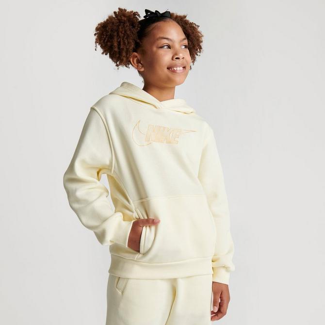 Girls Nike Sportswear Club Fleece Logo Fleece Hoodie