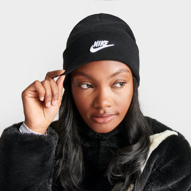 Black 2024 nike beanie