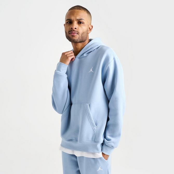 NEW MEN’S AIR JORDAN FLEECE SWEATSUIT (HOODIE + PANTS) SIZE LARGE ~ FRENCH  BLUE