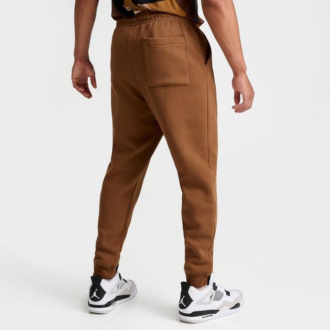 BASIC JOGGERS - Dark tan