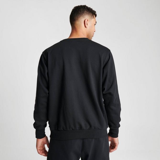 Nike men's discount black crew neck