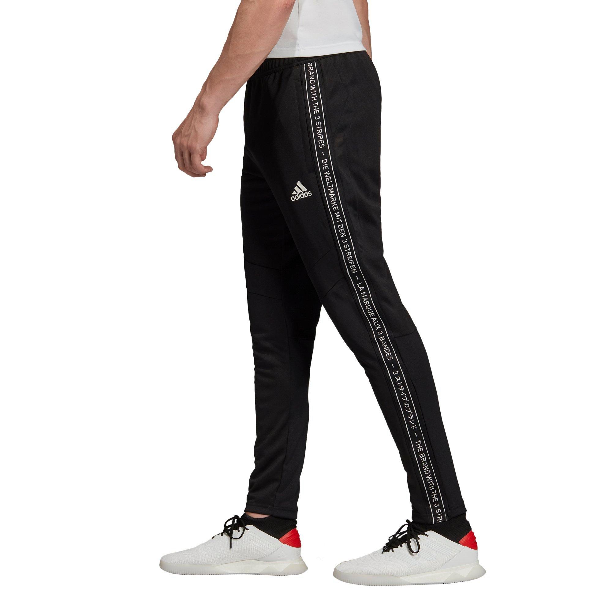 the brand with the 3 stripes pants