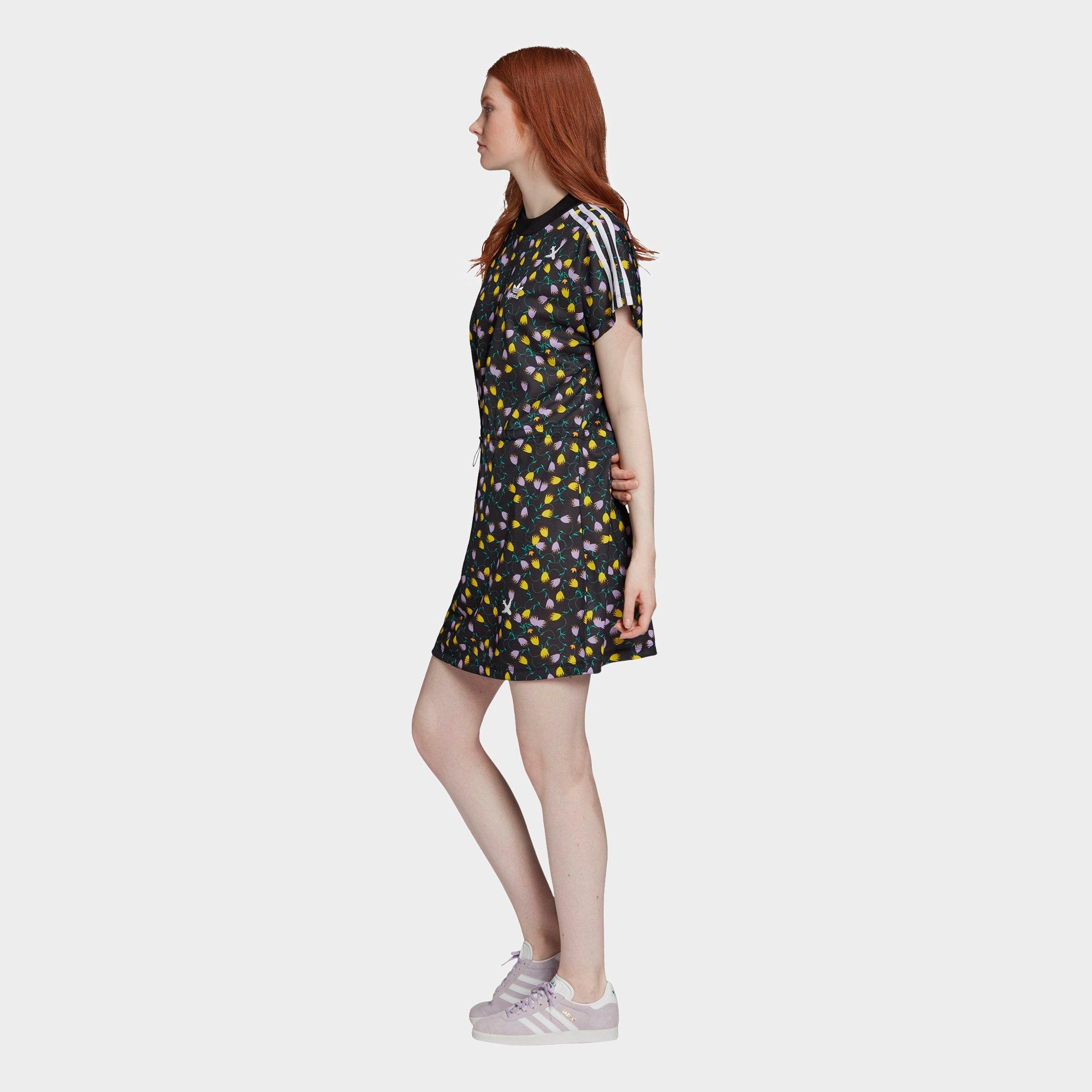adidas tee dress multicolor