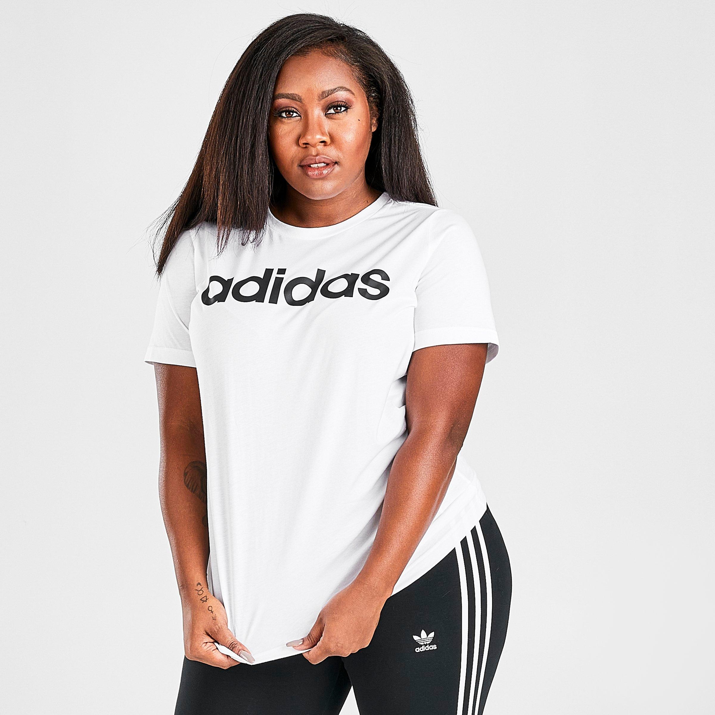 womens plus size adidas t shirt