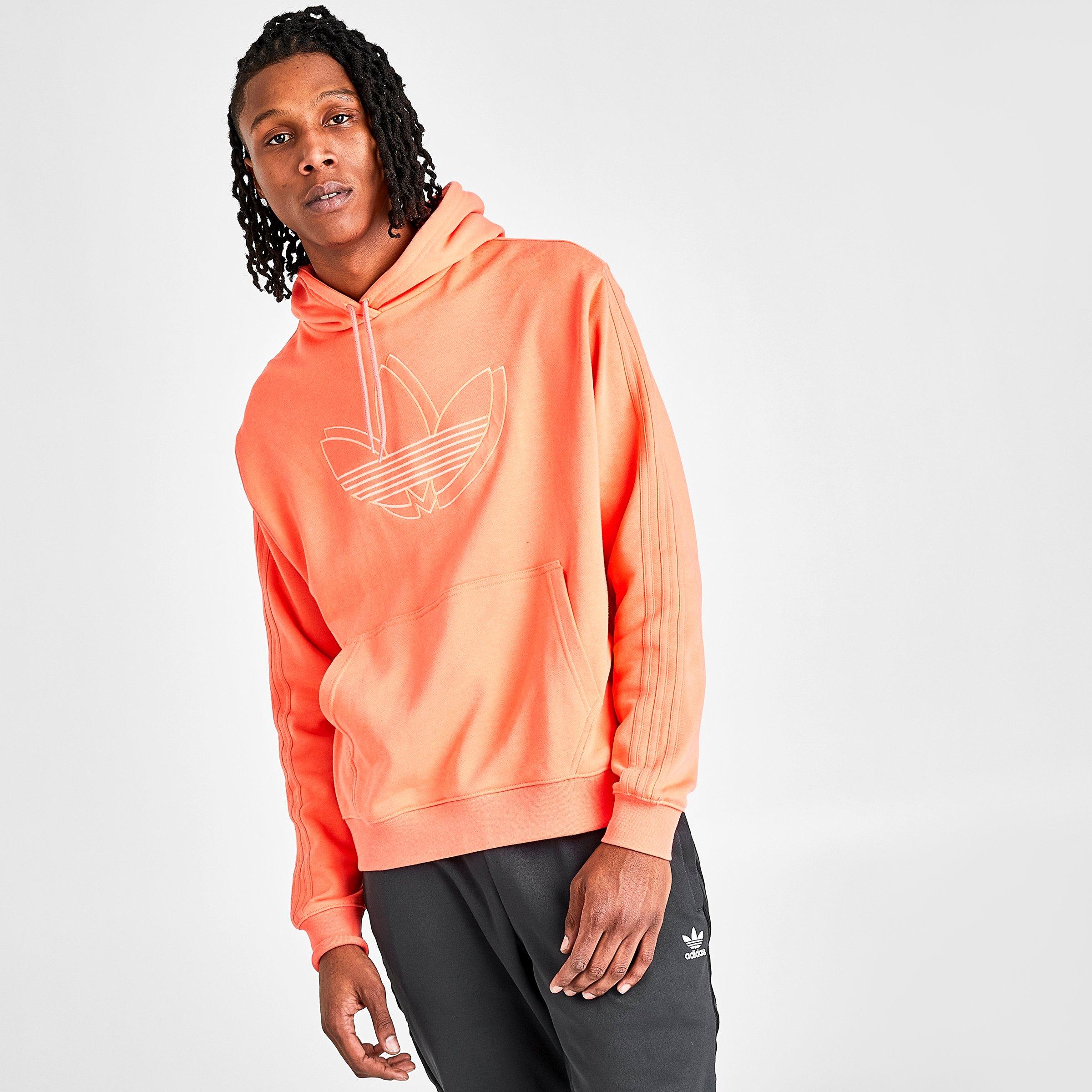 coral adidas hoodie