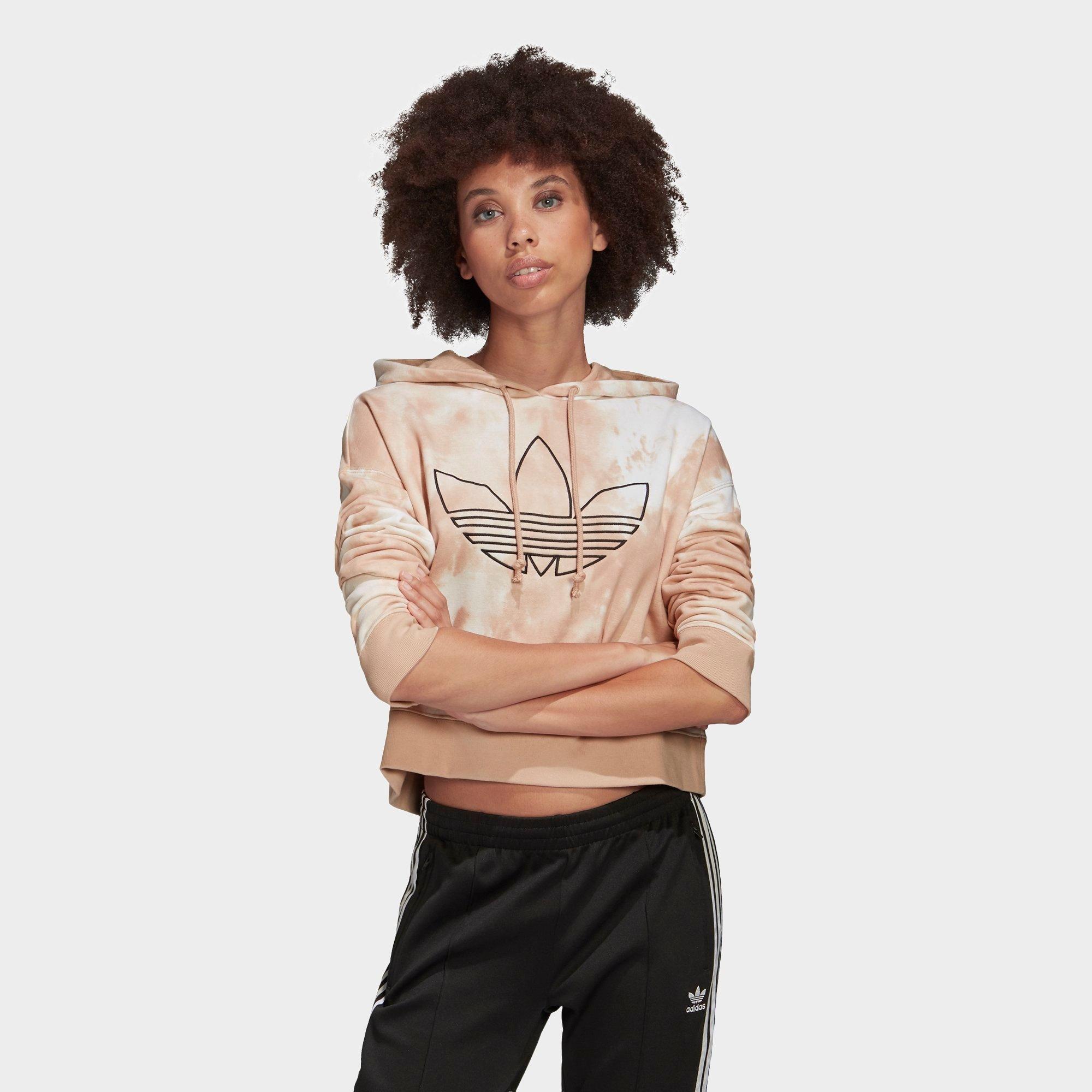 adidas tie dye hoodie women's